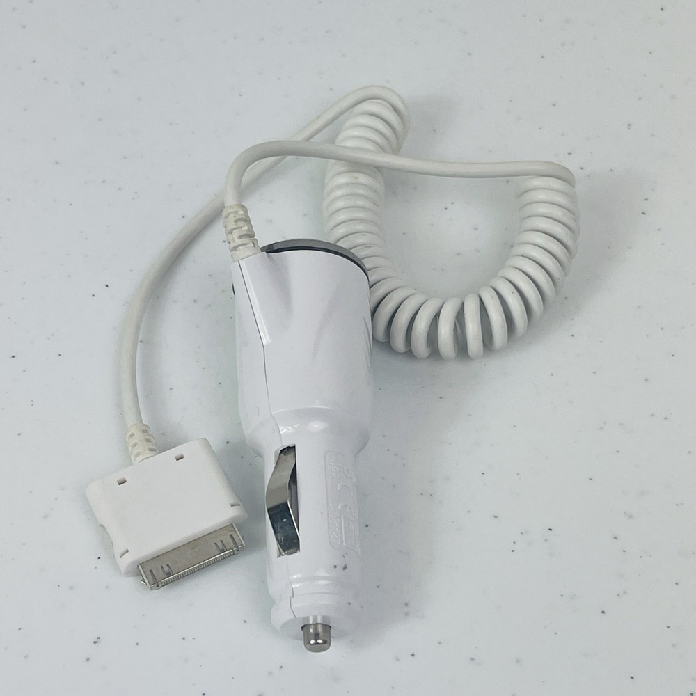 Apple iPhone Car Charger 12V Cable 4 4S 4 3GS iPod Touch‎ iPad 2 3